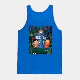 The Doctor In Whonderland Tank Top